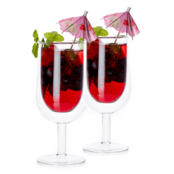 Termo sklenice na víno, pivo a džusy, 2 ks, 255 ml, HOTCOLDER TYP 25