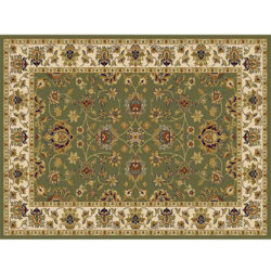 Koberec, zelená/mix barev/vzor, 160x235, KENDRA TYP 2