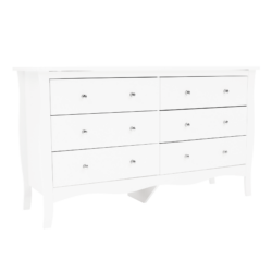 Komoda, bílá, ETKIN