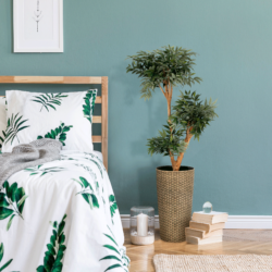 Plastový květináč, světlehnědá, FLORON