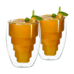 Termo sklenice, set 2 ks, 250 ml, HOTCOLD TYP 17