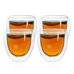 Termo sklenice, set 4 ks, na vodu, 250 ml, HOTCOLD TYP 9