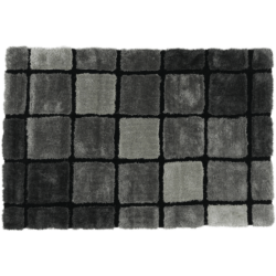 Koberec, šedá, 120x180, LUDVIG TYP 2