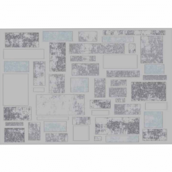 Koberec, vícebarevný, 133x190, HEATHER