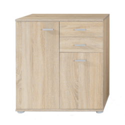 Komoda, dub sonoma, TAMPA 2-2T2S