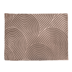 Koberec, světle hnědá-sand, 100x150, LUVRE