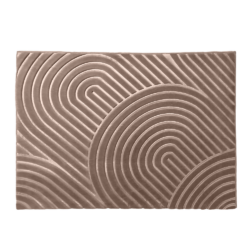 Koberec, světle hnědá-sand, 75x100, LUVRE