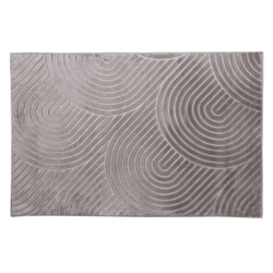 Koberec, světle šedá, 100x150, LUVRE