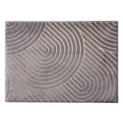 Koberec, světle šedá, 75x100, LUVRE