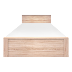 Postel, 160x200, dub sonoma, NORTY TYP 8