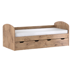 Postel, 90x200, dub lancelot, REA GOLEM