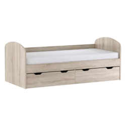 Postel, 90x200, dub sonoma, REA GOLEM