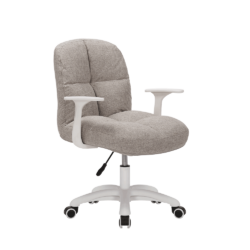 Kancelářské křeslo, šedá, TALBOT