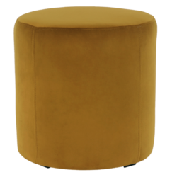 Taburet, látka Riviera, hořčicová, TOP 45