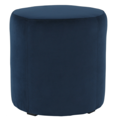 Taburet, látka Riviera, pařížská modrá, TOP 45