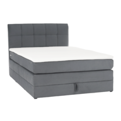 Postel, 120x200, šedá, VERONA MEGAKOMFORT