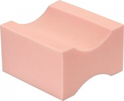 Anatomický ortiopedický podkoleník růžový pěnový, ergonomický
