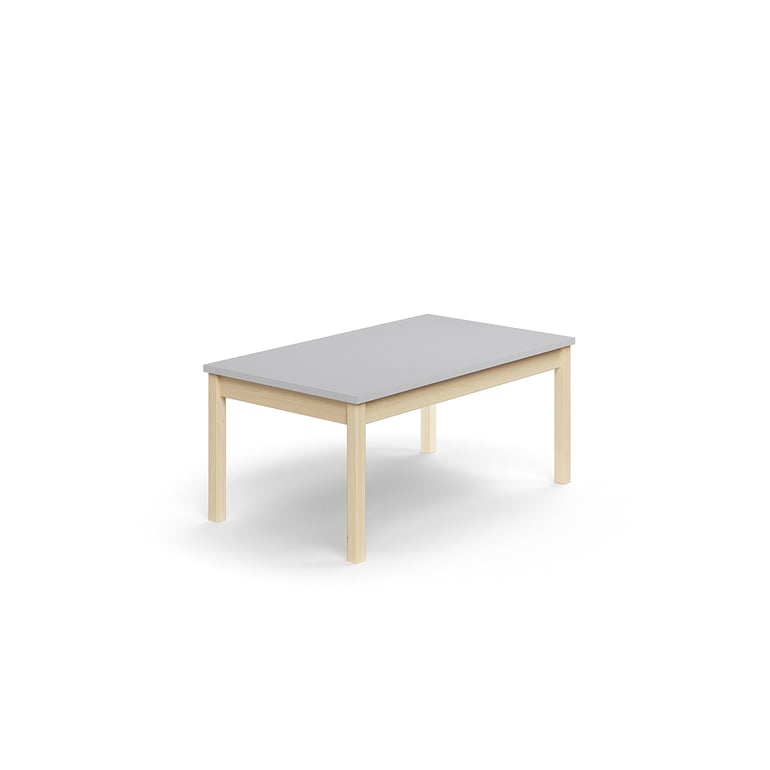 Klasický dřevěný stůl s odolnou deskou zvysokotlakého laminátu