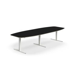 Stylový jednací stůl s čistým designem a odolnou laminátovou deskou