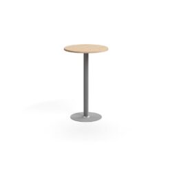 Stylový barový stůl se středovou podnoží a odolnou laminovanou deskou. Díky jednoduchému designu se hodí do různých prostředí