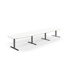 Stylový jednací stůl s čistým designem a odolnou laminátovou deskou