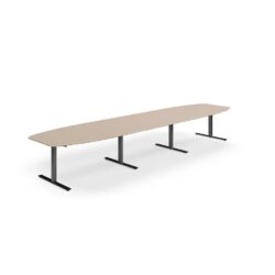 Stylový jednací stůl s čistým designem a odolnou laminátovou deskou
