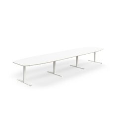 Stylový jednací stůl s čistým designem a odolnou laminátovou deskou