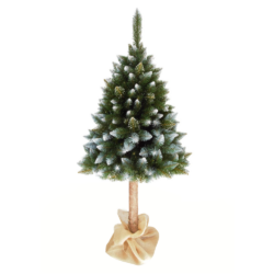 Vánoční stromek na pníku, posněžený, 160 cm, CHRISTEE 7