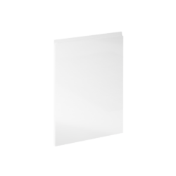 Dvířka na myčku, bílá extra vysoký lesk HG, 59,6x57, AURORA