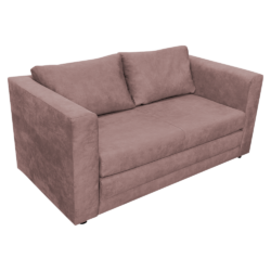 Rozkládací pohovka, růžová, BEJA