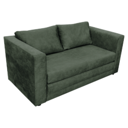 Rozkládací pohovka, zelená, BEJA