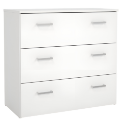 Komoda, bílá, GARBO 3