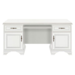 PC stůl, alpská bílá, KENTAK BIU2D2S