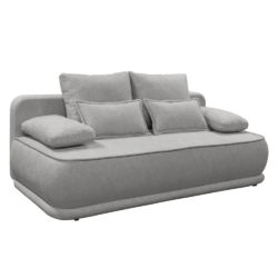 Rozkládací pohovka, šedý melír, LAGO