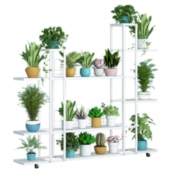 Regál, bílá, LASKIA