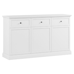 Komoda, bílá, LOCCA K3D3S