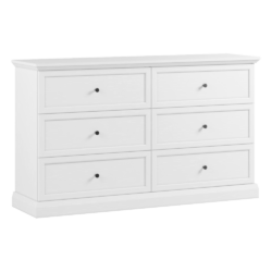 Komoda, bílá, LOCCA K6S