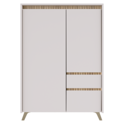 Komoda, kašmír/dub sonoma, LONGY REG2D1S1K