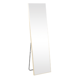 Stojanové zrcadlo, zlatá, LUSET NEW