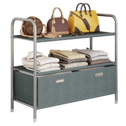 Regál, šedá, METODA