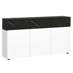 Komoda, bílá alpská/san sebastian, MODETA