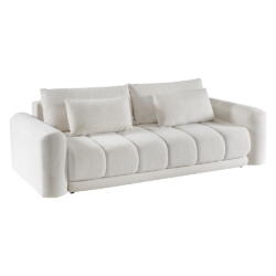 Rozkládací pohovka, smetanová, OTRANTA