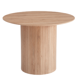 Jídelní stůl, dub, průměr 100 cm, PAOLO