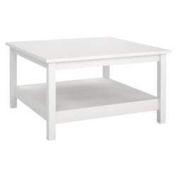 Konferenční stolek, bílá, PARIS 79667