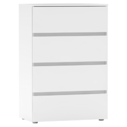 Komoda, bílá, PARMAD