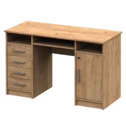 PC stůl, dub artisan, B9 NEW