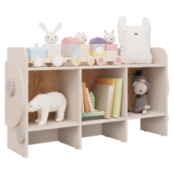 Otevřený regál, kašmír/dub craft zlatý/šedá, PIGA