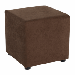 Taburet, látka Alova, hnědá, REGOR