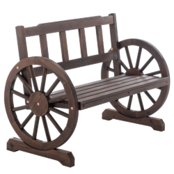 Zahradní lavička, hnědá, SABA TYP 1