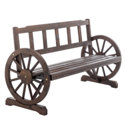 Zahradní lavička, hnědá, SABA TYP 2